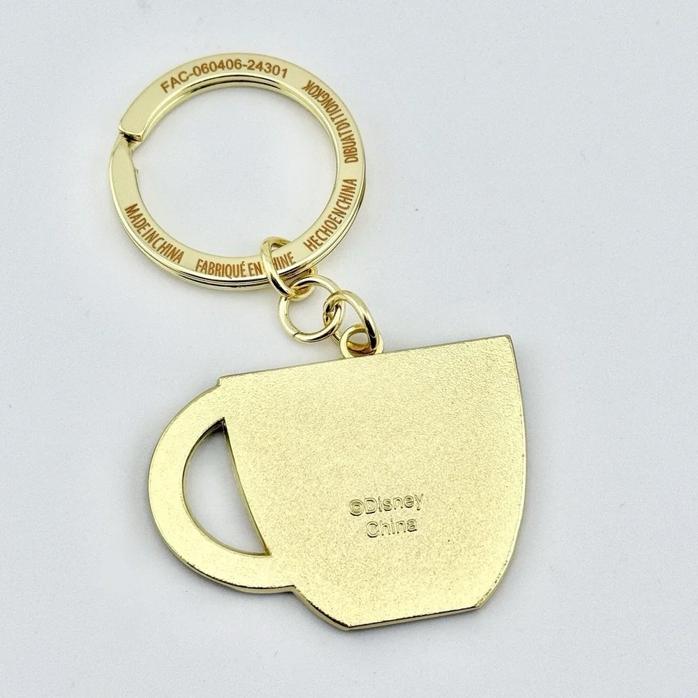 2025‎ Disney Parks PLUTO Teacup Mug Keychain Bag Charm Disneyland World Metal